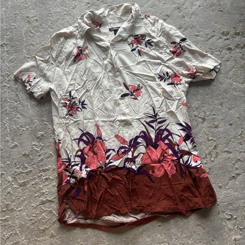 Express Men’s Button Down - Picture 2 of 4